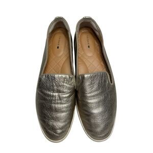 Birdies The Swift Metallic Leather Loafer Slip-on Flats Women’s Size 9.5